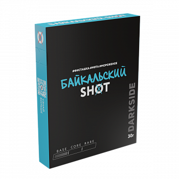 Табак Darkside Shot, 30гр "Байкальский / Фисташка, мята, мороженное"